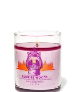 Sunrise Woods Single Wick Candle