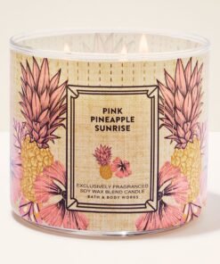 Pink Pineapple Sunrise 3-Wick Candle